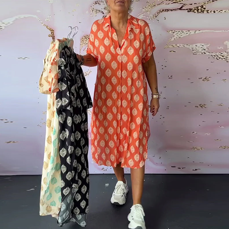 Willa London™ | Serene Elegance Shirt Dress