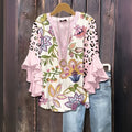 Willa London™ | Serene Leaf Blouse