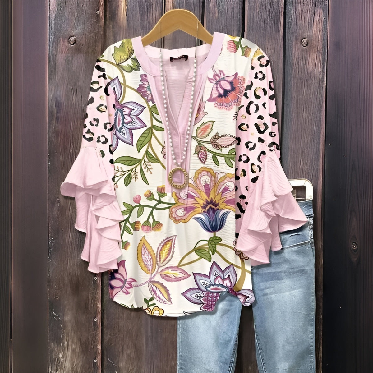Willa London™ | Serene Leaf Blouse