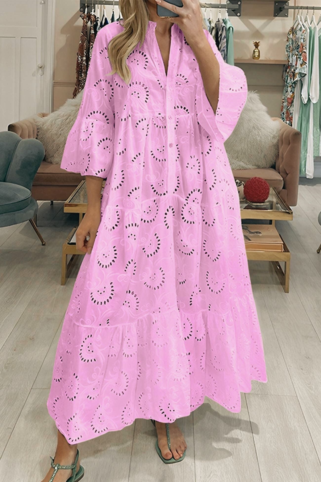 Willa London™ | Serene Embroidery Dress