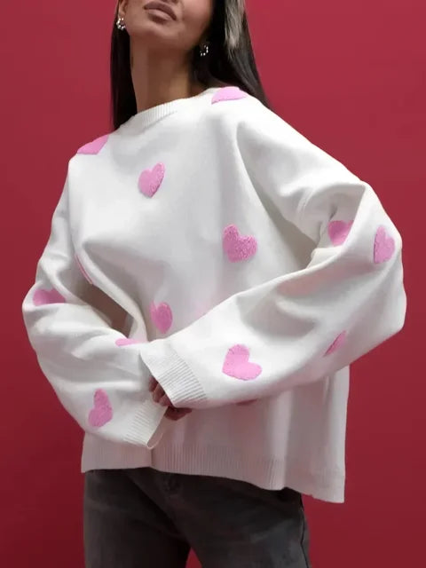 Willa London™ | Heartfelt Elegance Sweater