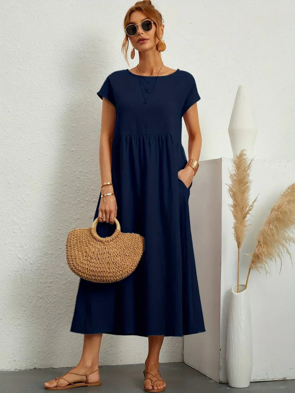 Willa London™ | Serene Midi Robe