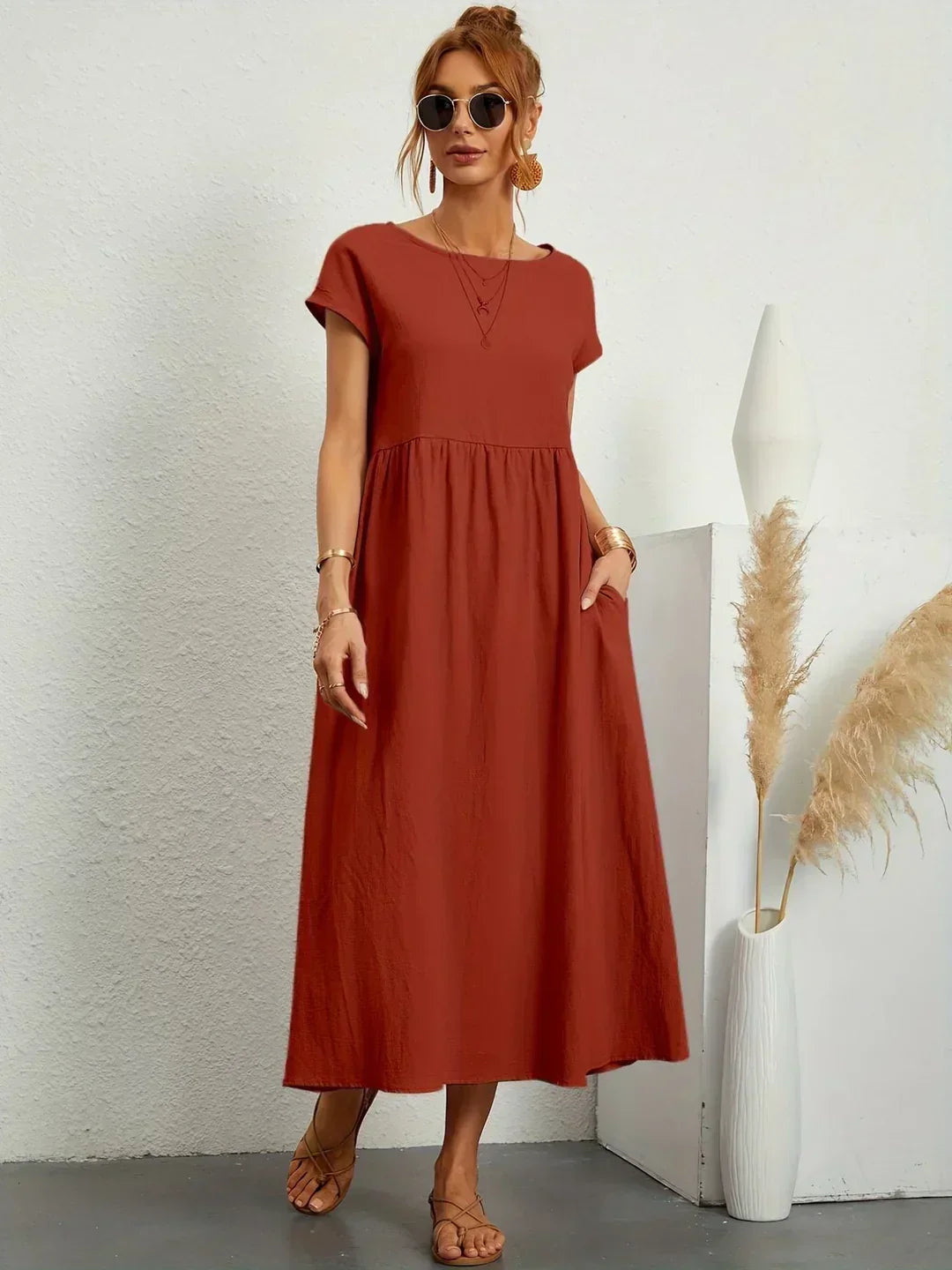Willa London™ | Serene Midi Robe