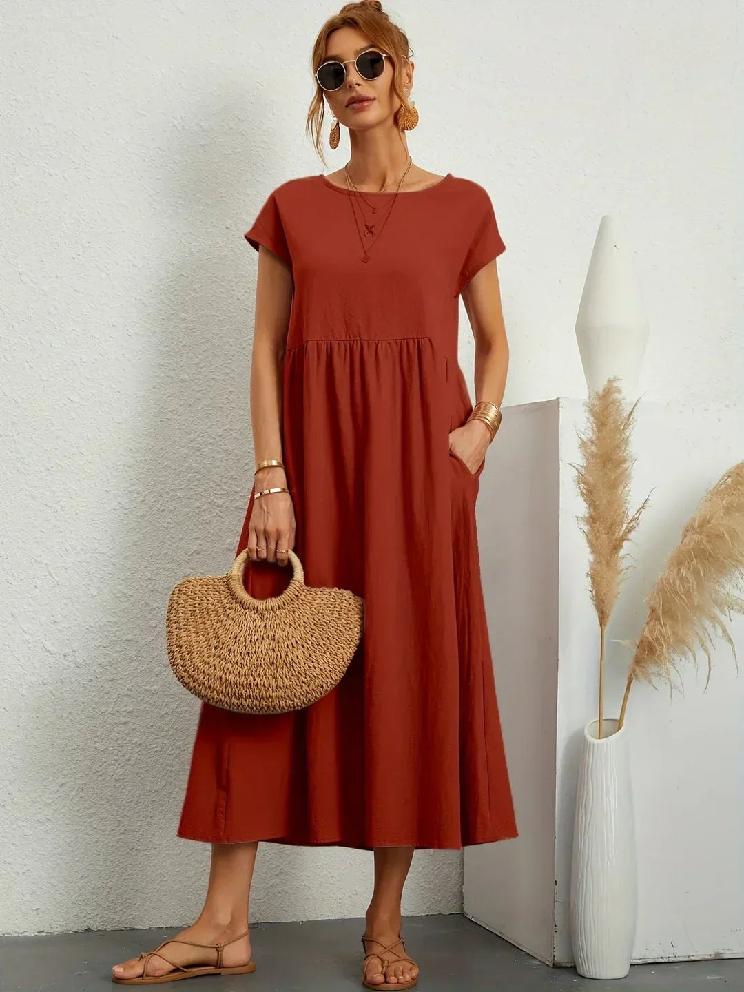 Willa London™ | Serene Midi Robe