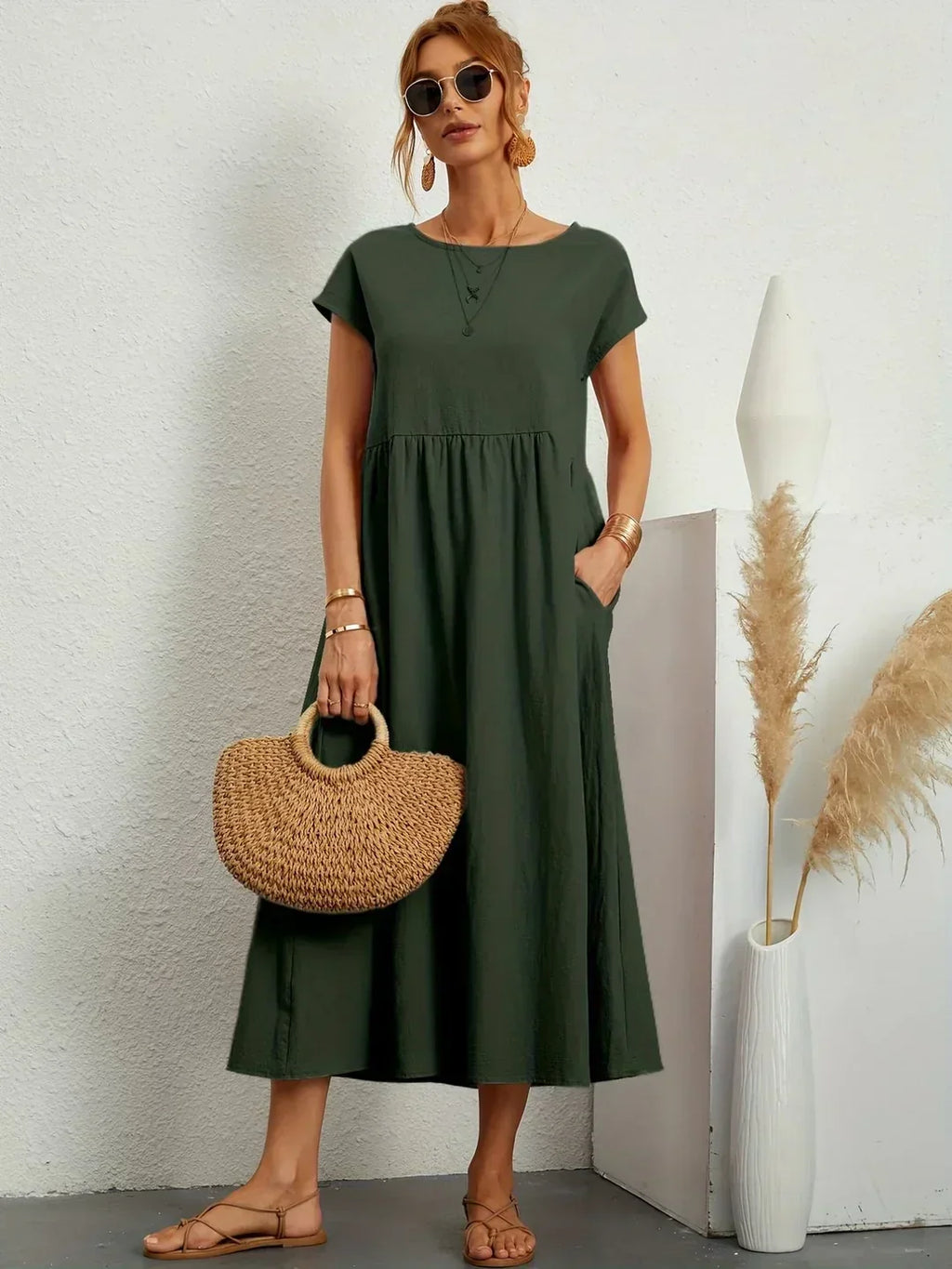 Willa London™ | Serene Midi Robe