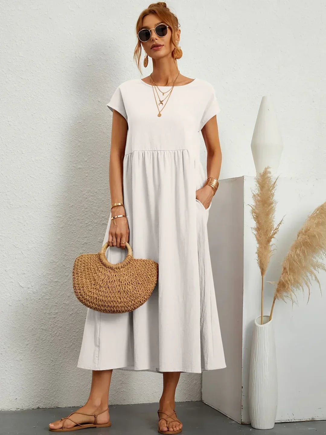 Willa London™ | Serene Midi Robe