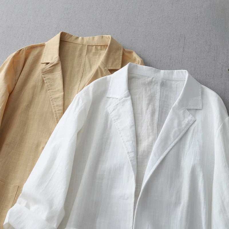 Willa London™ | Nola Luxe Linen Jacket
