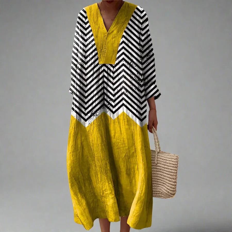 Willa London™ | Geometric Elegance Dress
