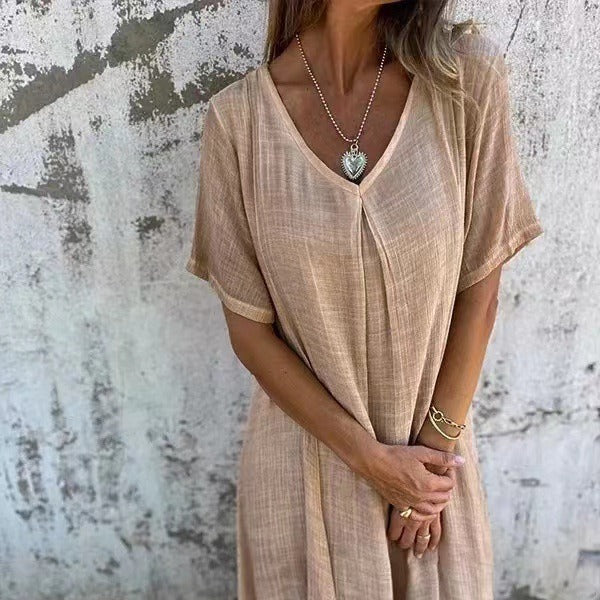 Willa London™ | Serene Cotton-Linen Dress