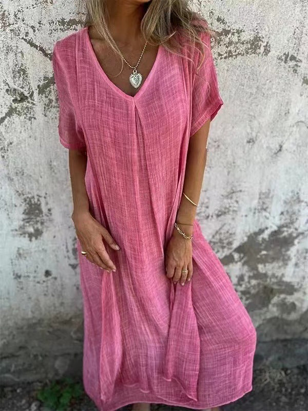 Willa London™ | Serene Cotton-Linen Dress