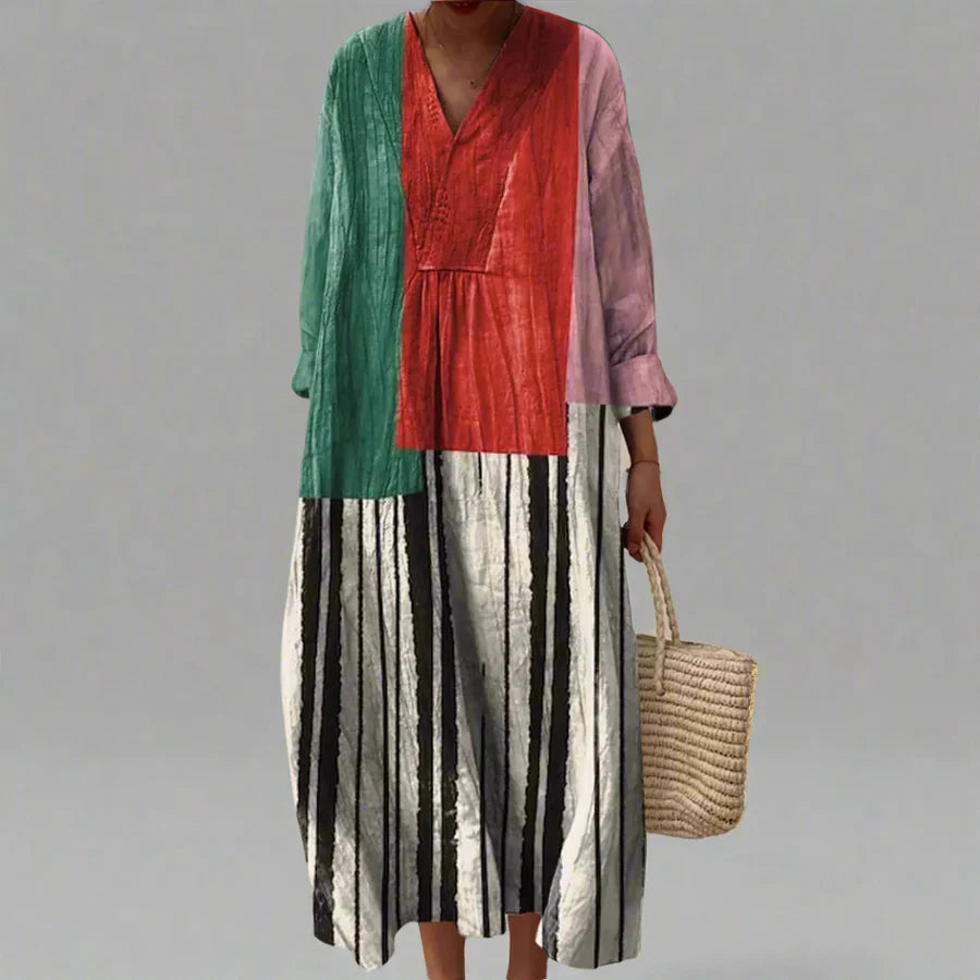 Willa London™ | Geometric Elegance Dress