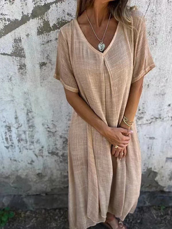 Willa London™ | Serene Cotton-Linen Dress