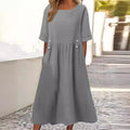 Willa London™ | Amaris Linen Cotton Dress