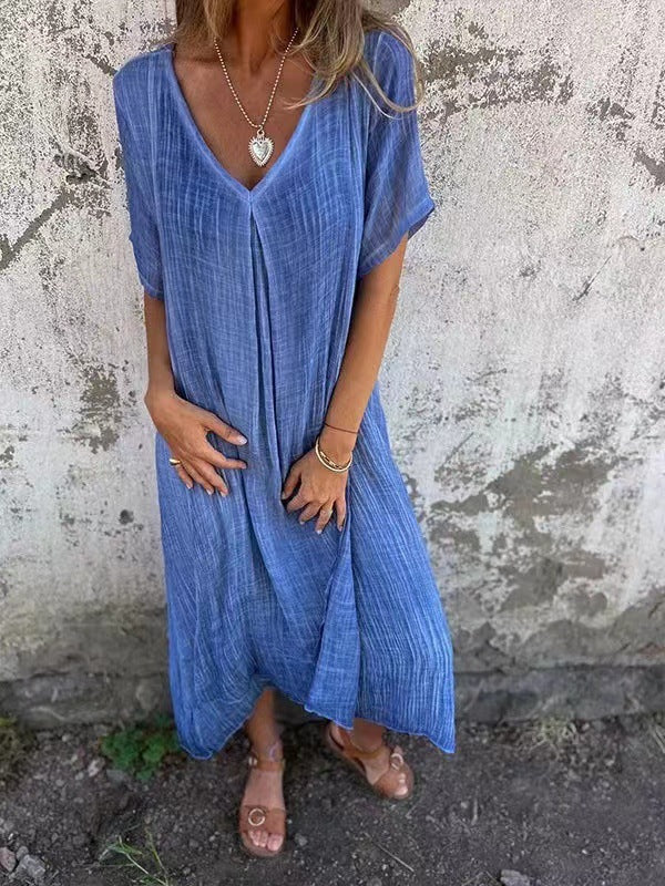 Willa London™ | Serene Cotton-Linen Dress