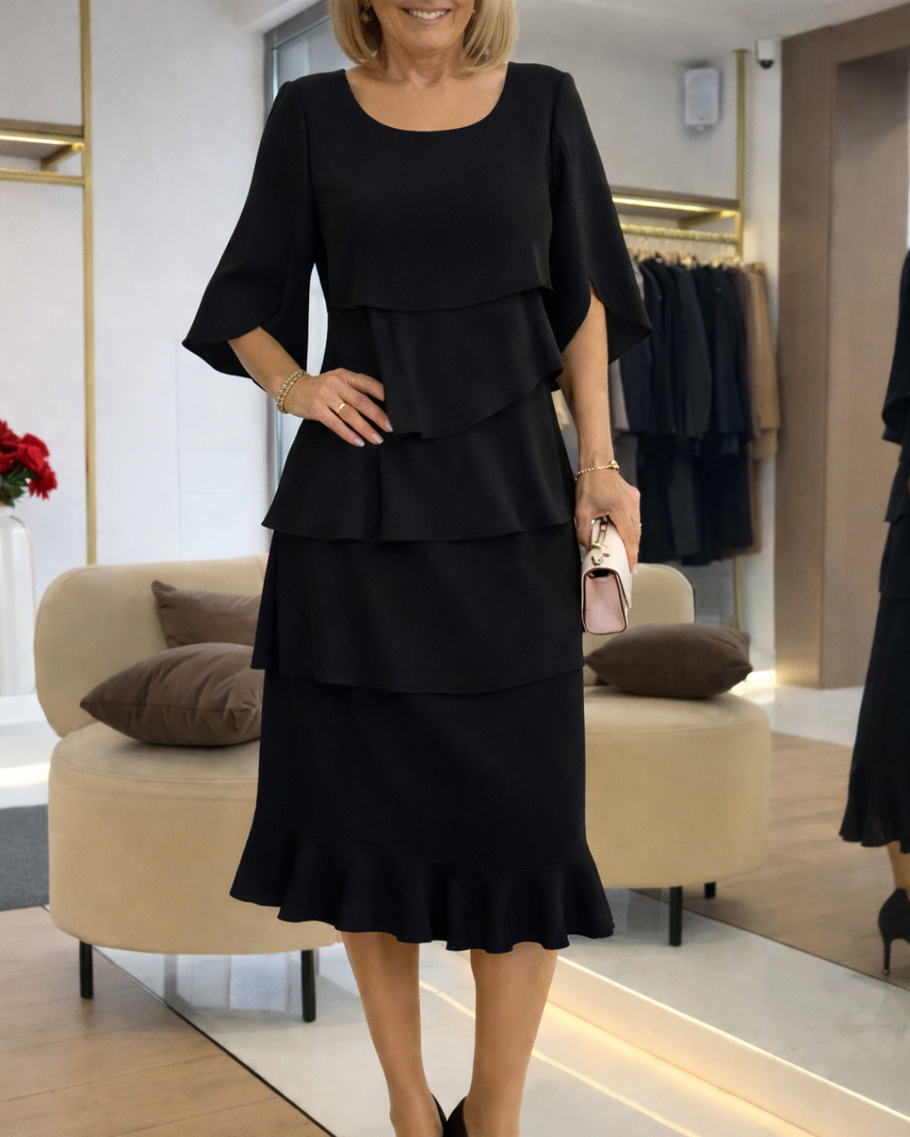 Willa London™ | Graceful Ruffle Dress