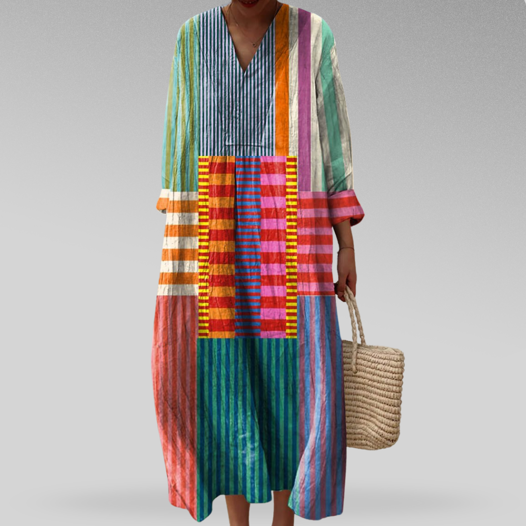 Willa London™ | Geometric Elegance Dress