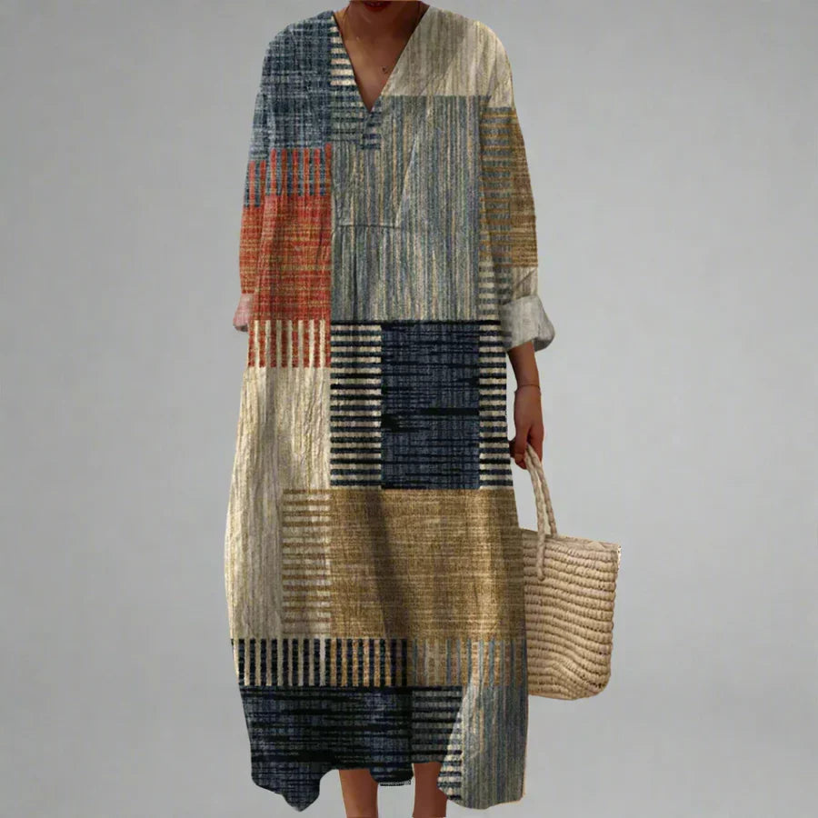 Willa London™ | Geometric Elegance Dress