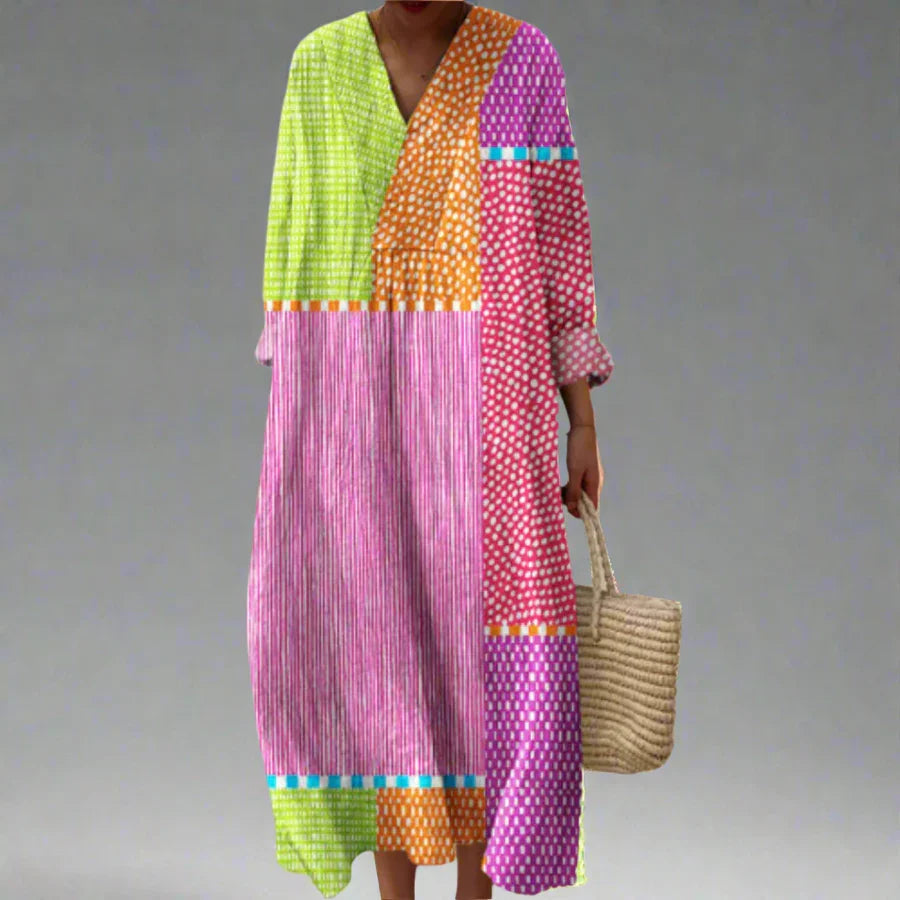 Willa London™ | Geometric Elegance Dress
