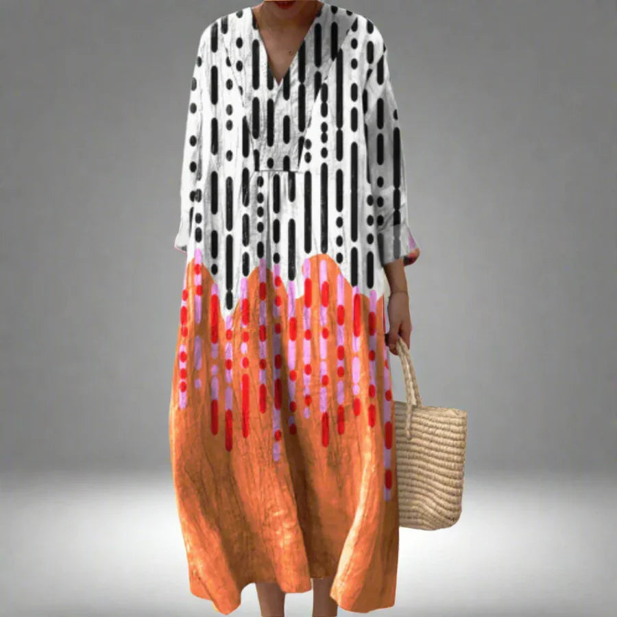 Willa London™ | Geometric Elegance Dress