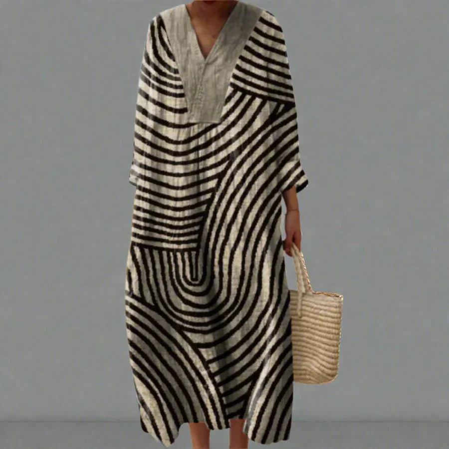 Willa London™ | Geometric Elegance Dress