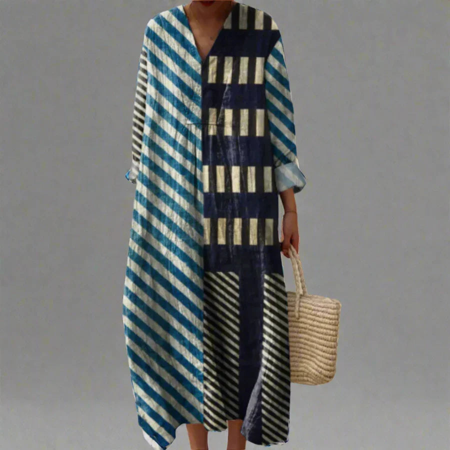 Willa London™ | Geometric Elegance Dress
