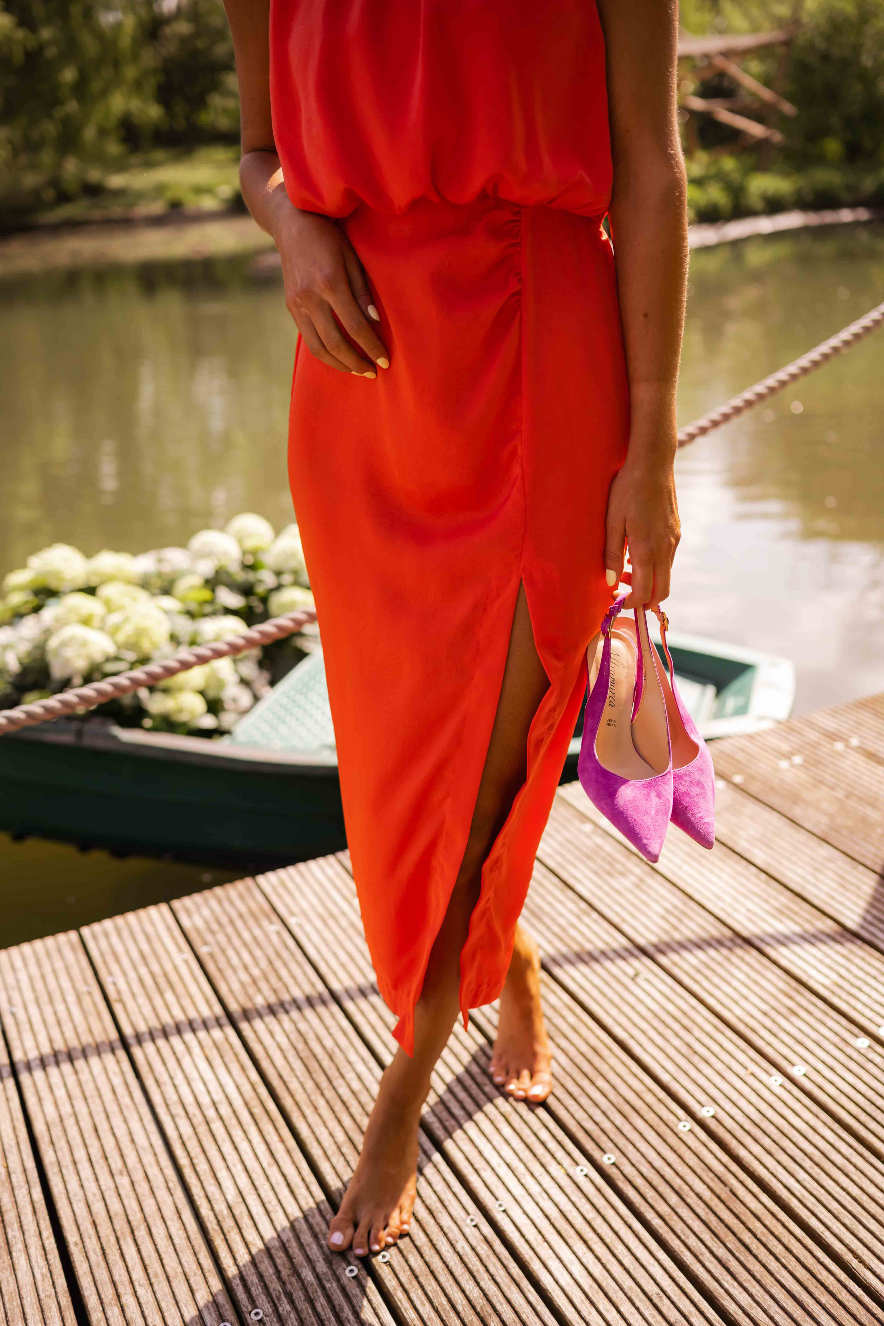 Willa London™ | Summer Elegance Midi Dress