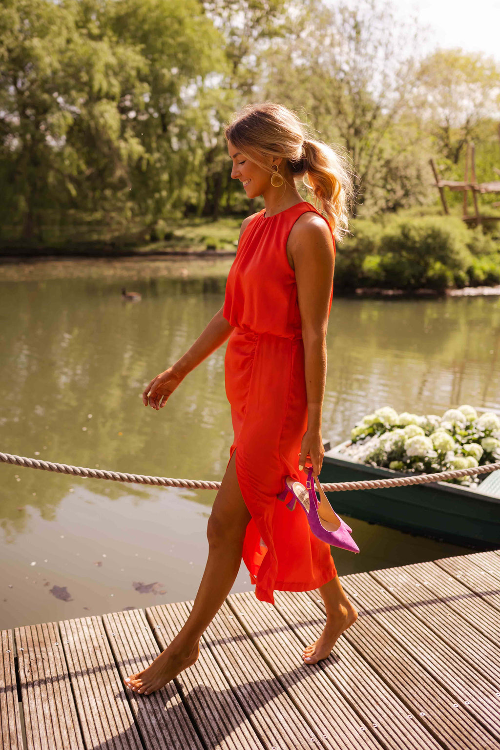 Willa London™ | Summer Elegance Midi Dress