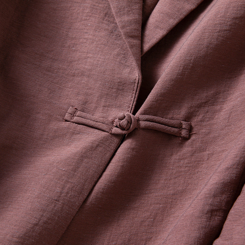 Willa London™ | Serene Linen Wrap Blazer