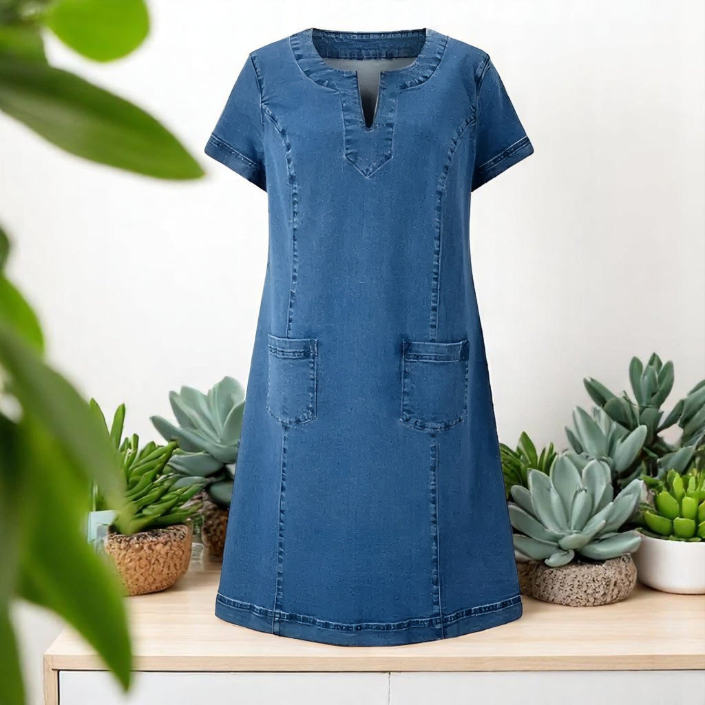 Willa London™ | Denim Elegance Dress