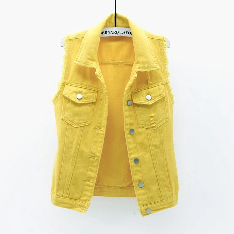 Willa London™ | Urban Rebel Denim Vest