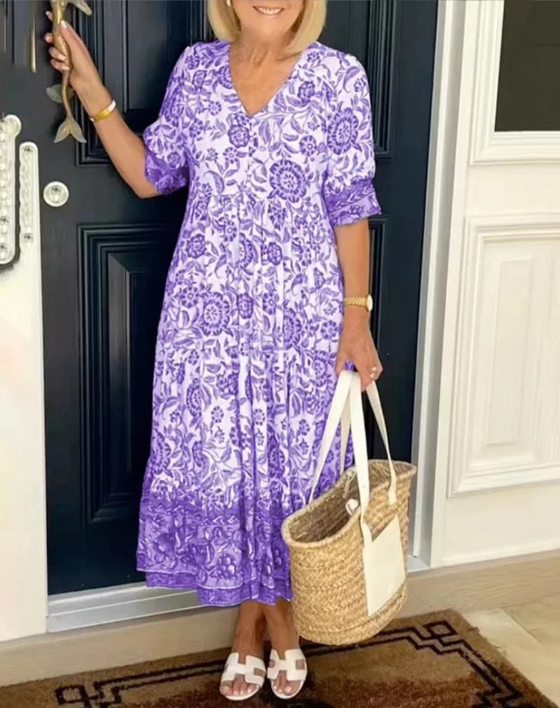 Willa London™ | Aria Floral Maxi Dress