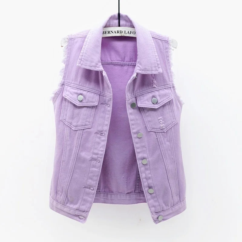 Willa London™ | Urban Rebel Denim Vest