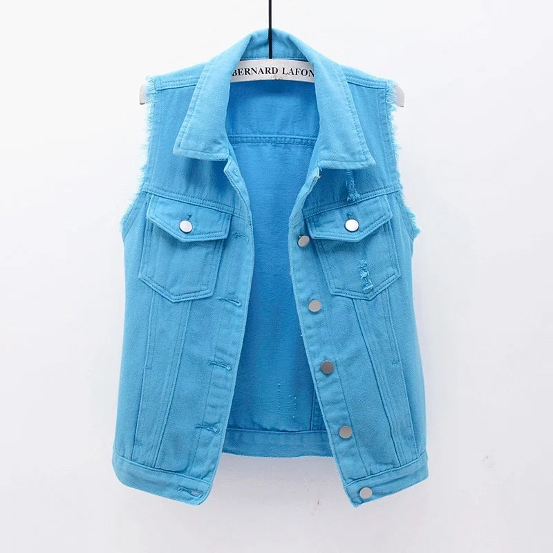 Willa London™ | Urban Rebel Denim Vest