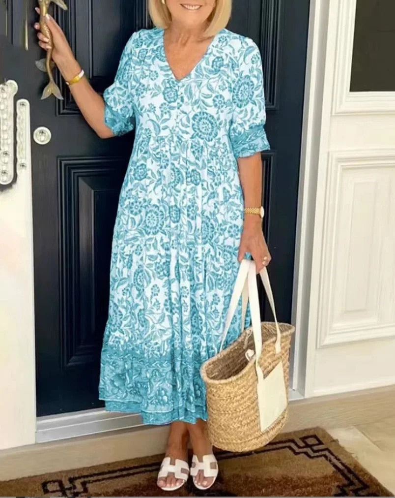 Willa London™ | Aria Floral Maxi Dress