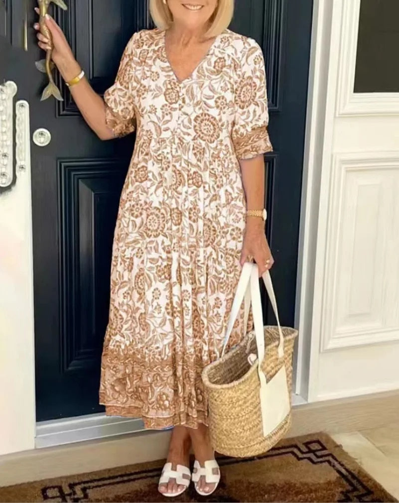 Willa London™ | Aria Floral Maxi Dress