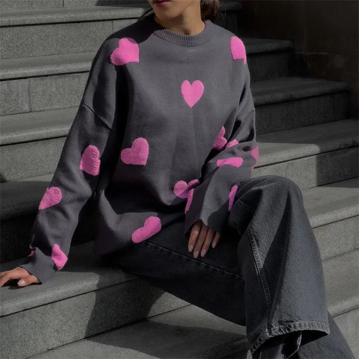 Willa London™ | Heartfelt Elegance Sweater