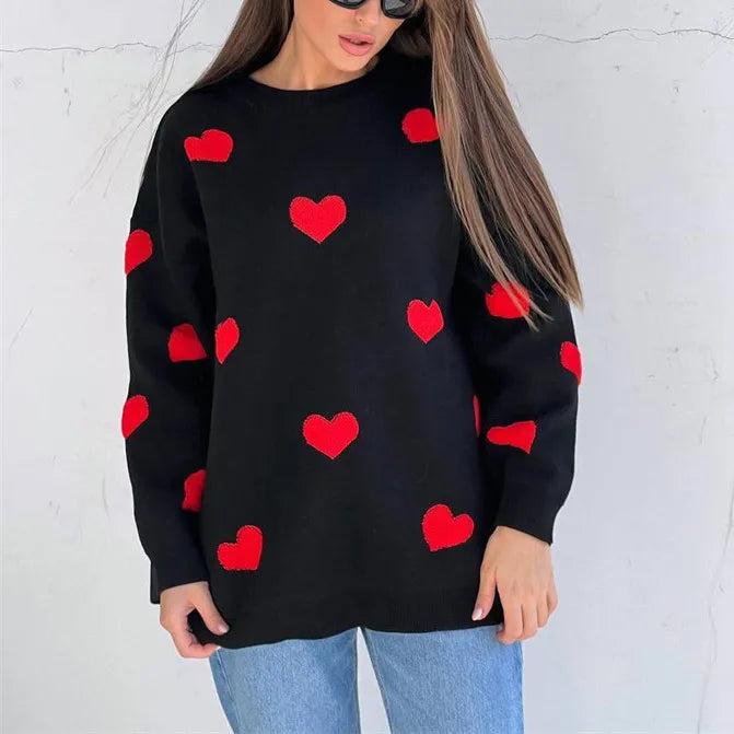 Willa London™ | Heartfelt Elegance Sweater