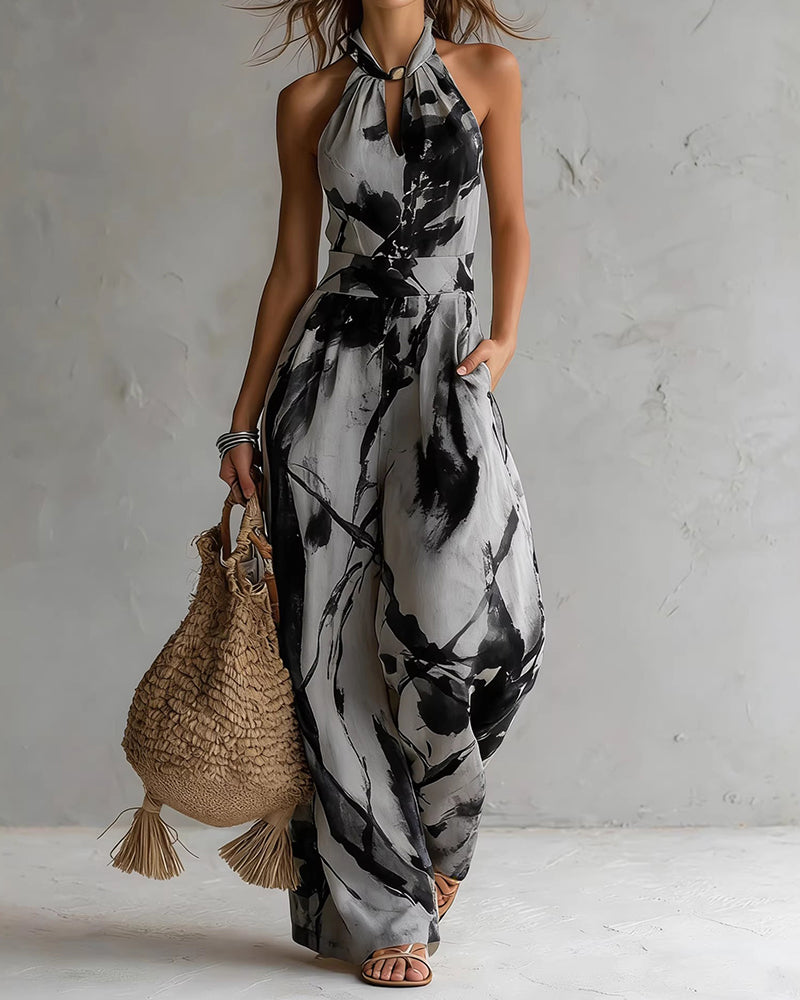 Willa London™ | Aquatic Elegance Jumpsuit