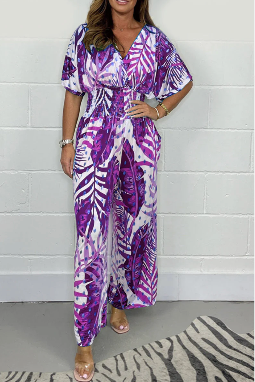 Willa London™ | Tropical Elegance Jumpsuit