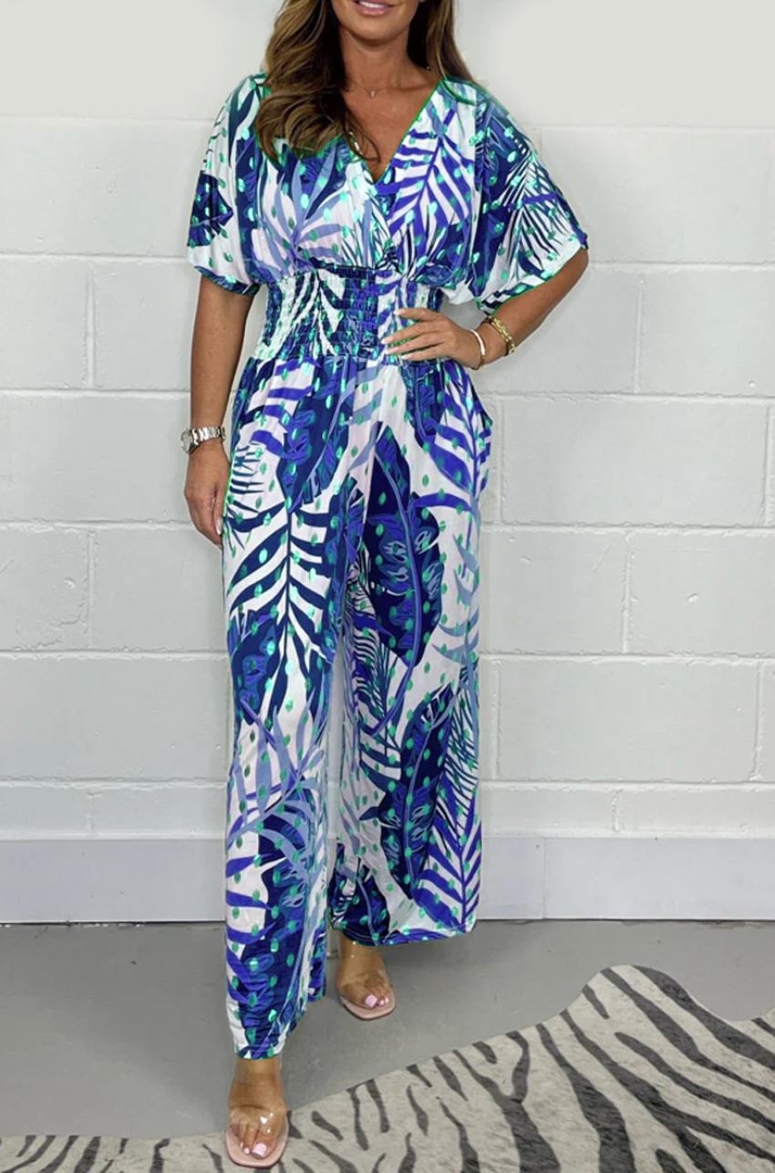 Willa London™ | Tropical Elegance Jumpsuit