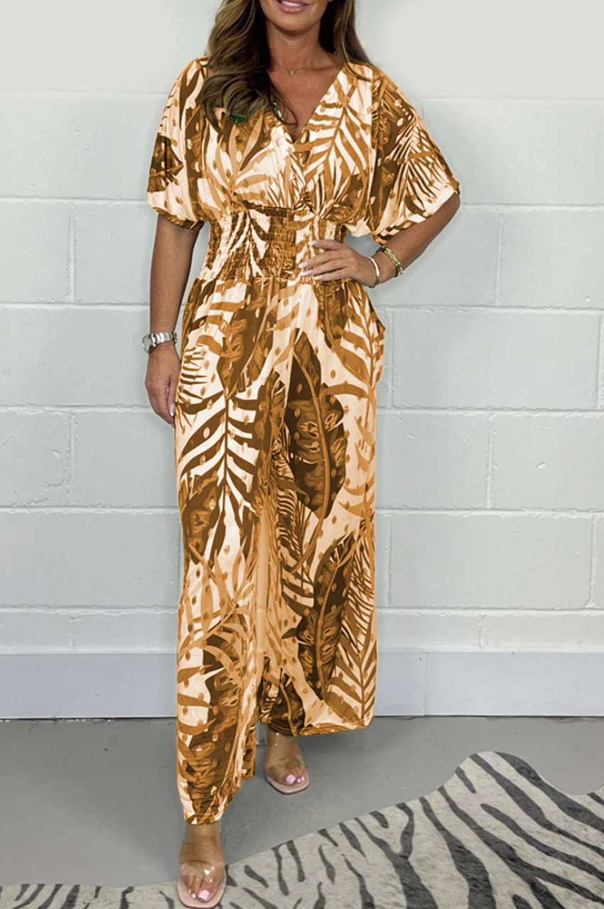 Willa London™ | Tropical Elegance Jumpsuit