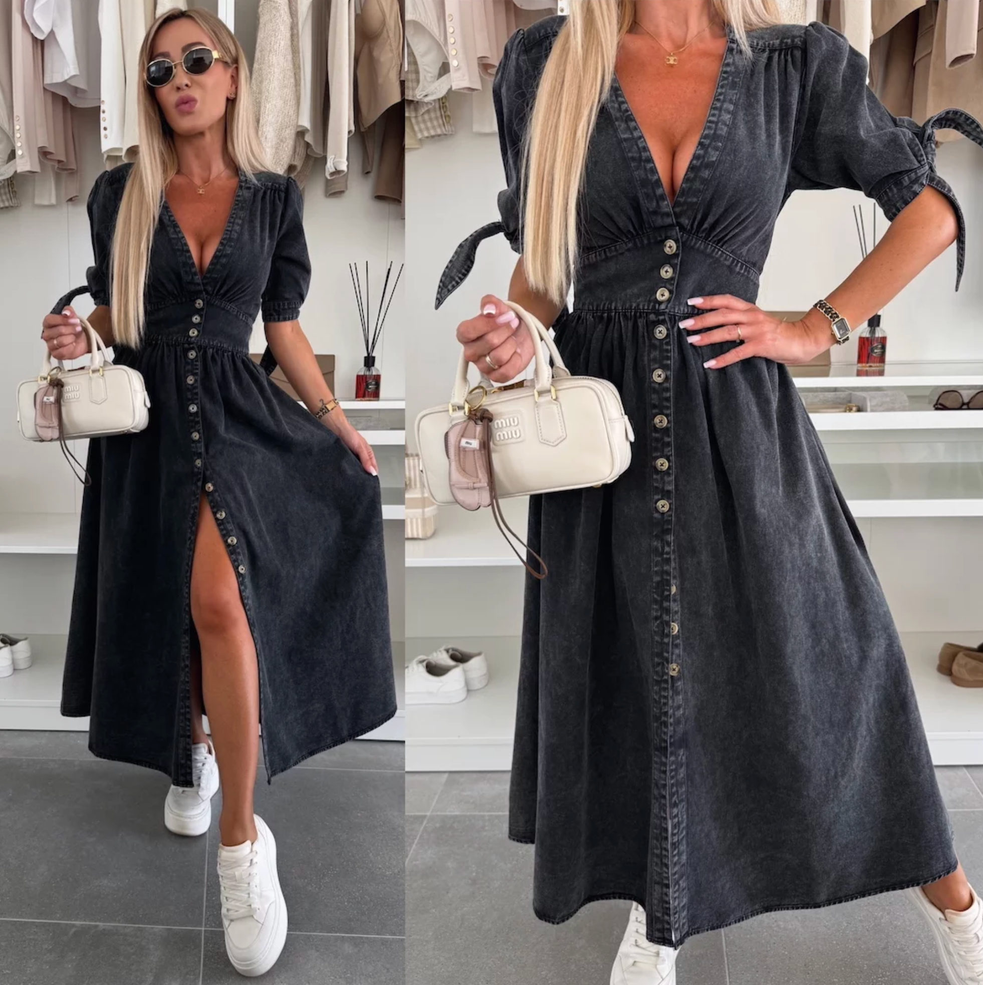 Willa London™ | Radiant Denim Dress