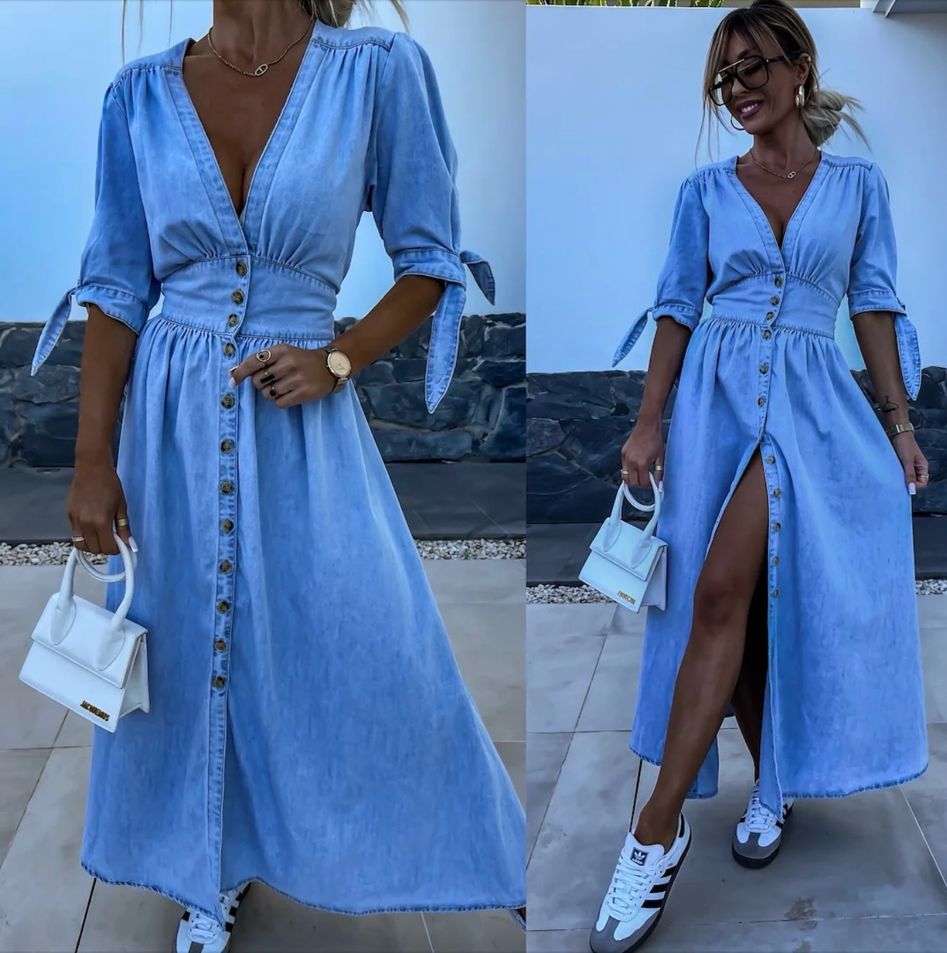 Willa London™ | Radiant Denim Dress