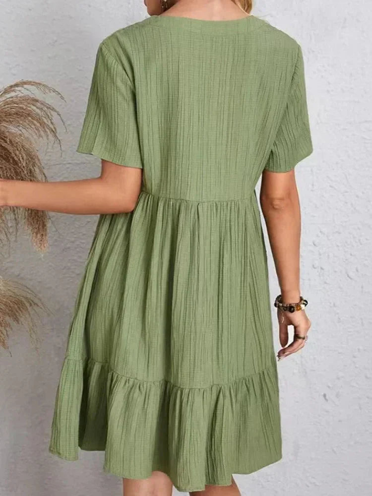 Willa London™ | Graceful Silhouette Midi Dress