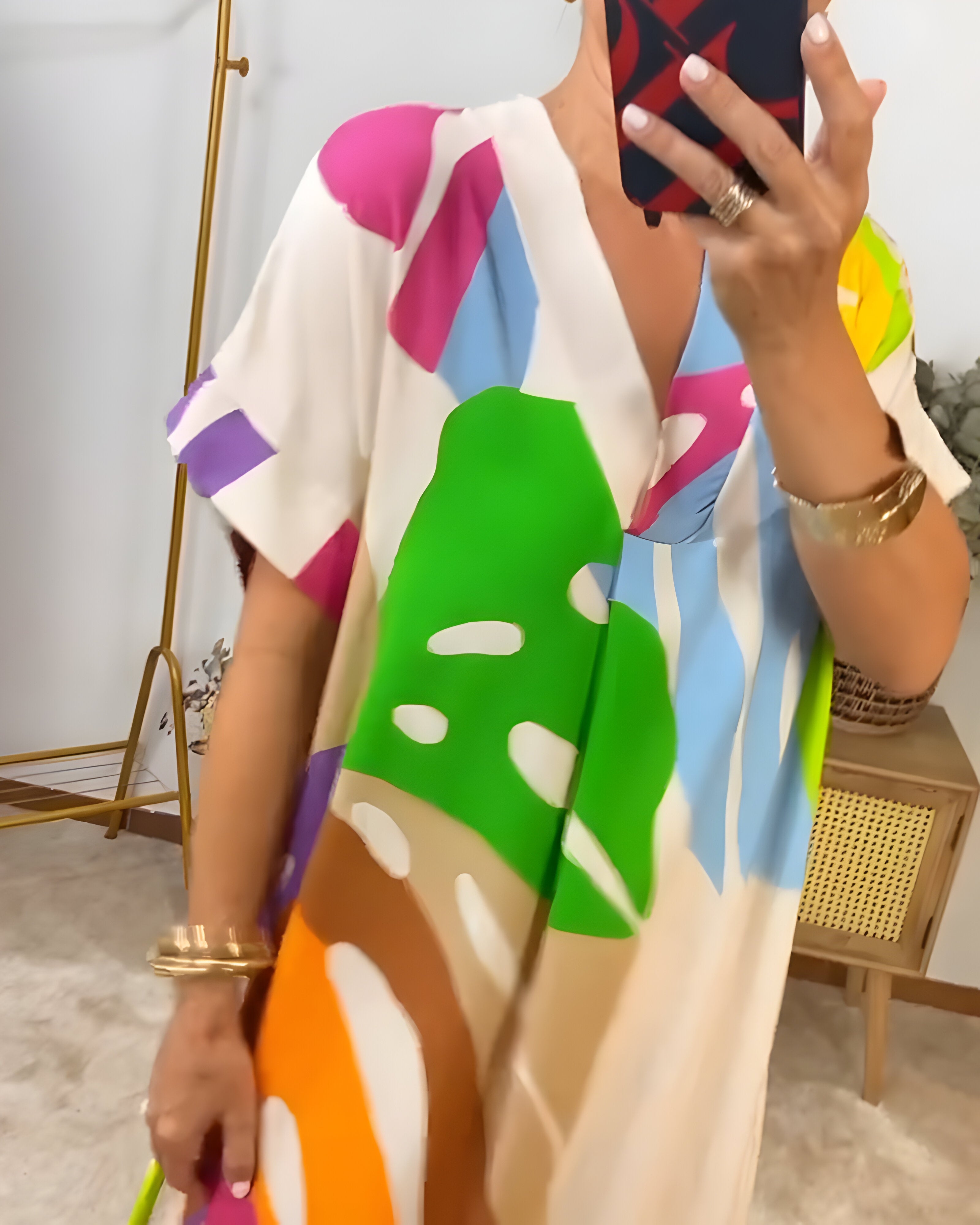 Willa London™ | Verdant Breeze Midi Dress