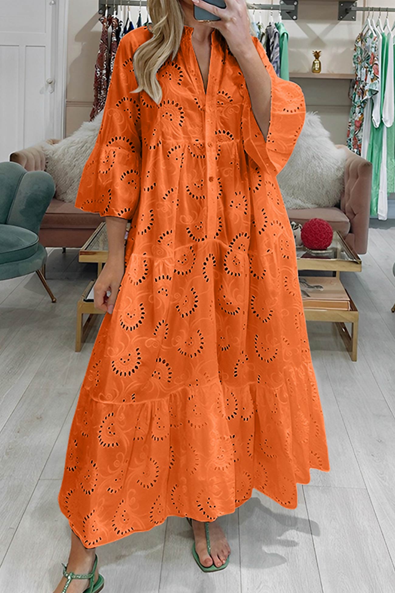 Willa London™ | Serene Embroidery Dress