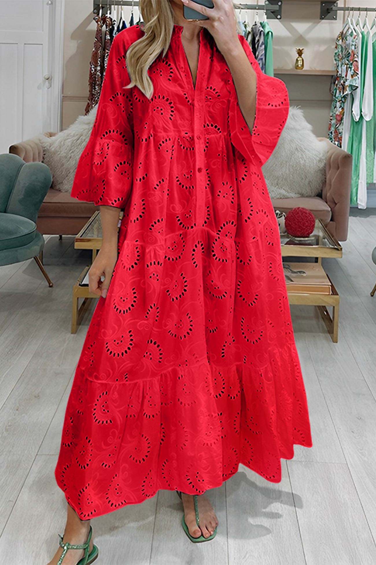 Willa London™ | Serene Embroidery Dress
