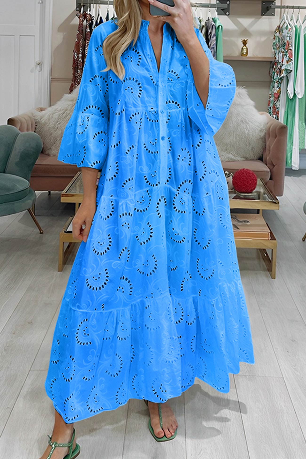 Willa London™ | Serene Embroidery Dress