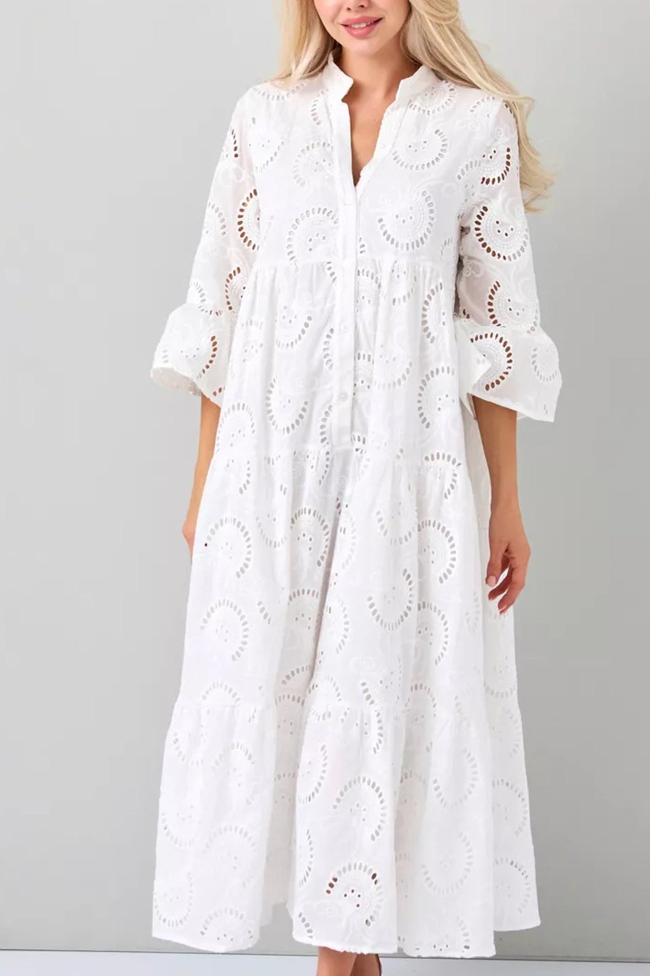 Willa London™ | Serene Embroidery Dress
