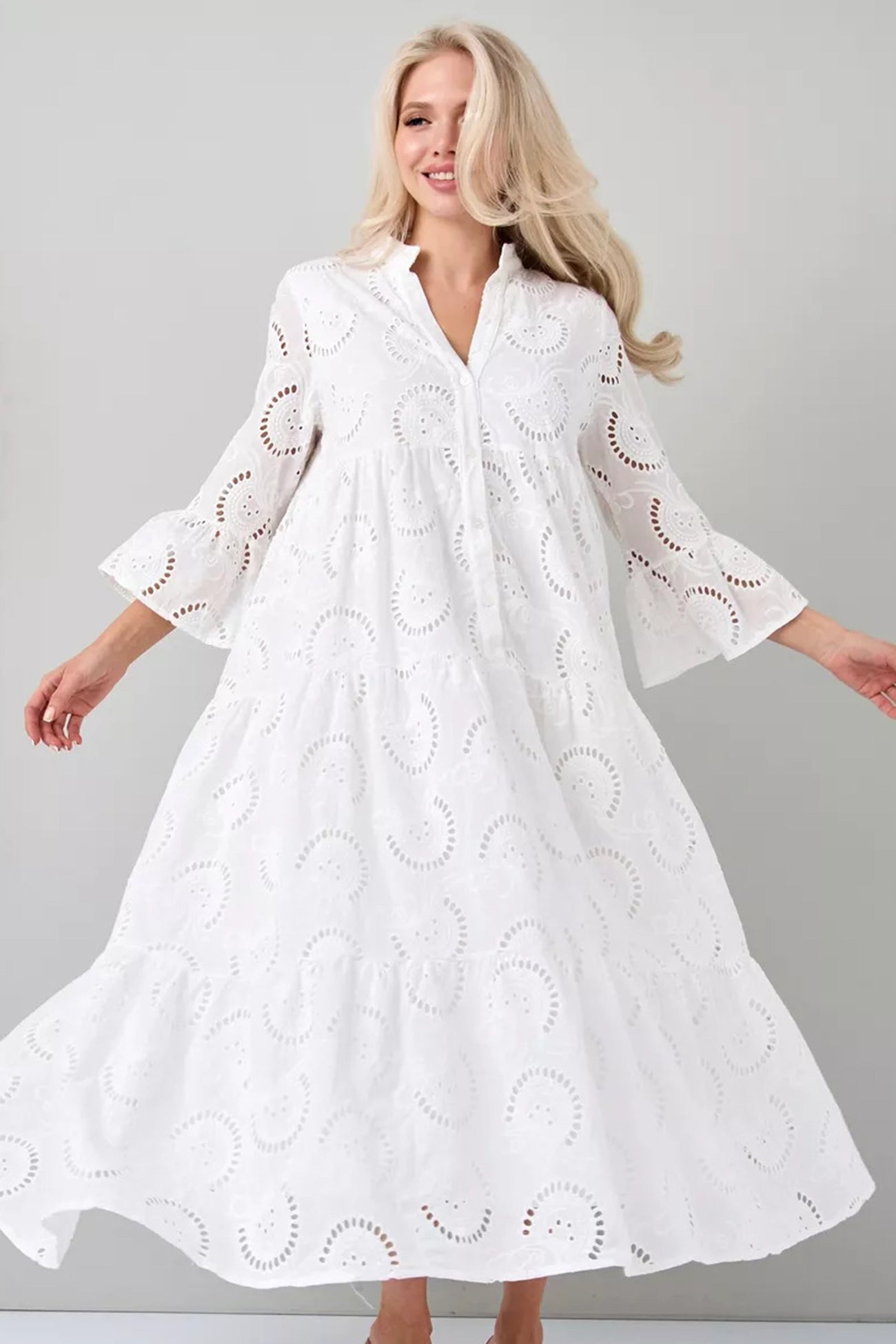 Willa London™ | Serene Embroidery Dress